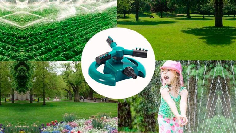 Los 5 mejores aspersores para mantener su jardín hidratado